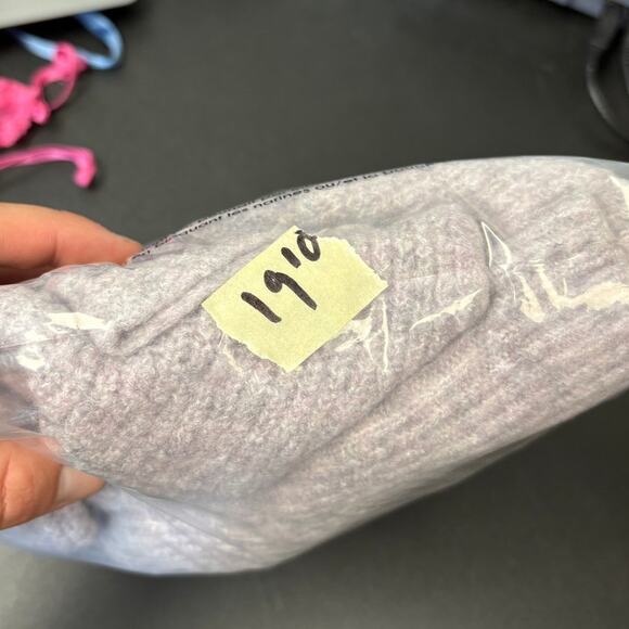 MOTH Anthropologie Sweater Womens Small Purple Knit Wool Batwing Dolman Sleeve - Picture 7 of 7